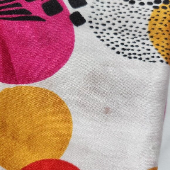 Evolve Silky Polka Dots Scarf Wrap Shawl One Size 50.5"×16" 100% Polysilk - Picture 12 of 14